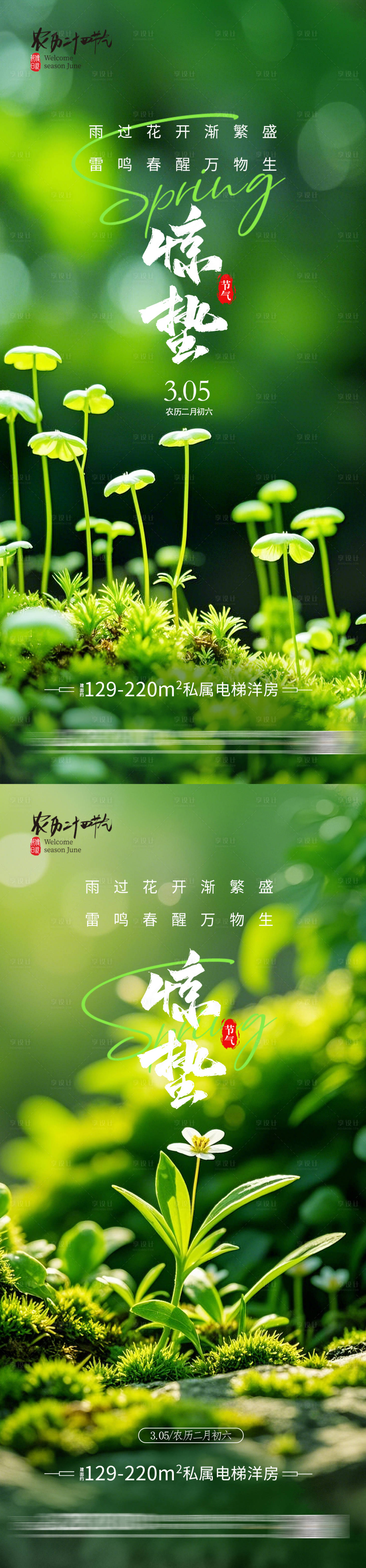 源文件下载【惊蛰海报】编号：87210029111941016