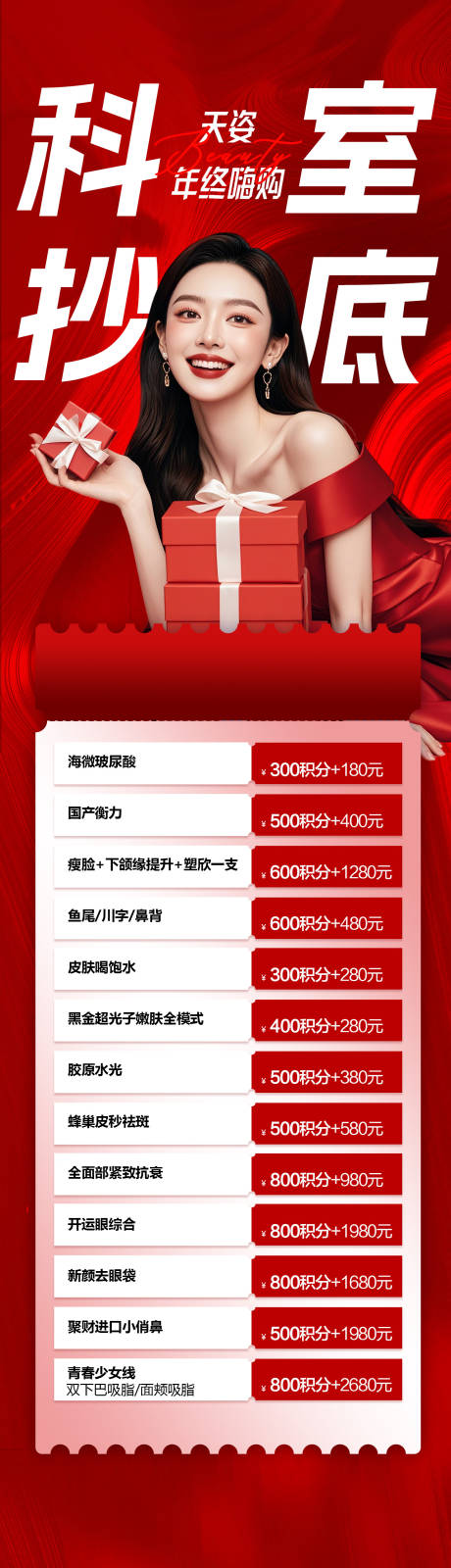 医美科室抄底长图