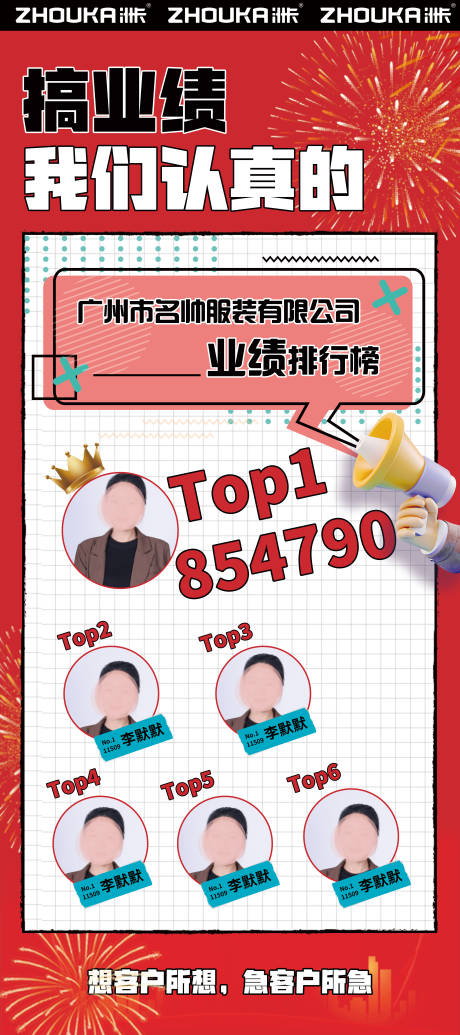 源文件下载【销售业绩排行榜易拉宝  】编号：31080029640702069
