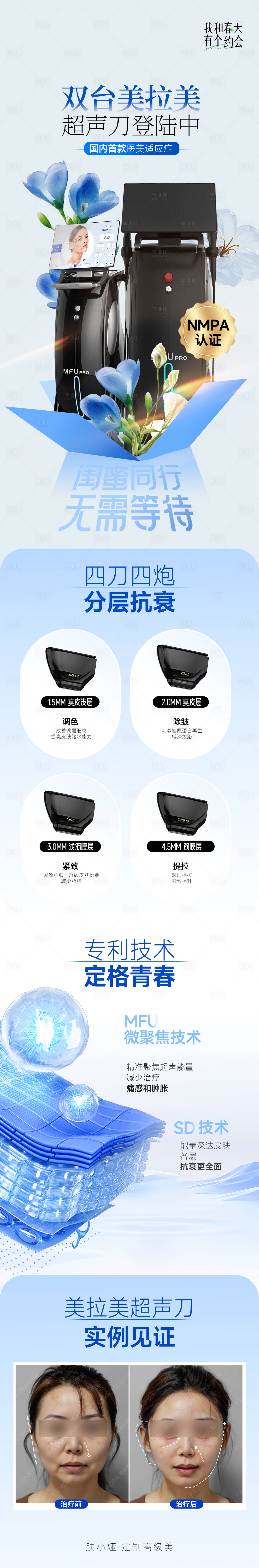 源文件下载【享设计】搜索编号：81010029759548701【美拉美双机仪器案例长图】
