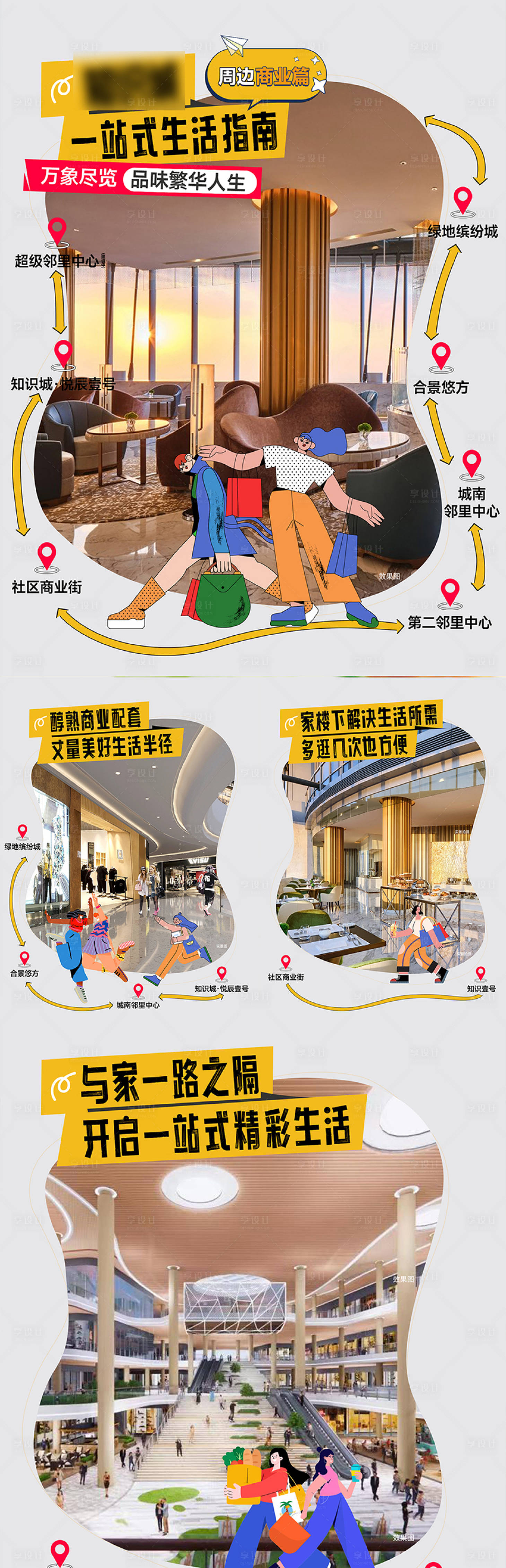 源文件下载【享设计】搜索编号：29330029874313806【小红书citywalk生活购物指南海】