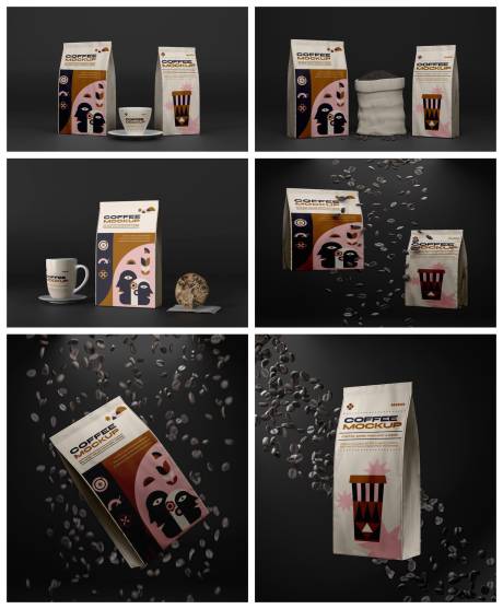 源文件下載【享設計】搜索編號：43140029266941538【咖啡杯奶茶杯樣機】