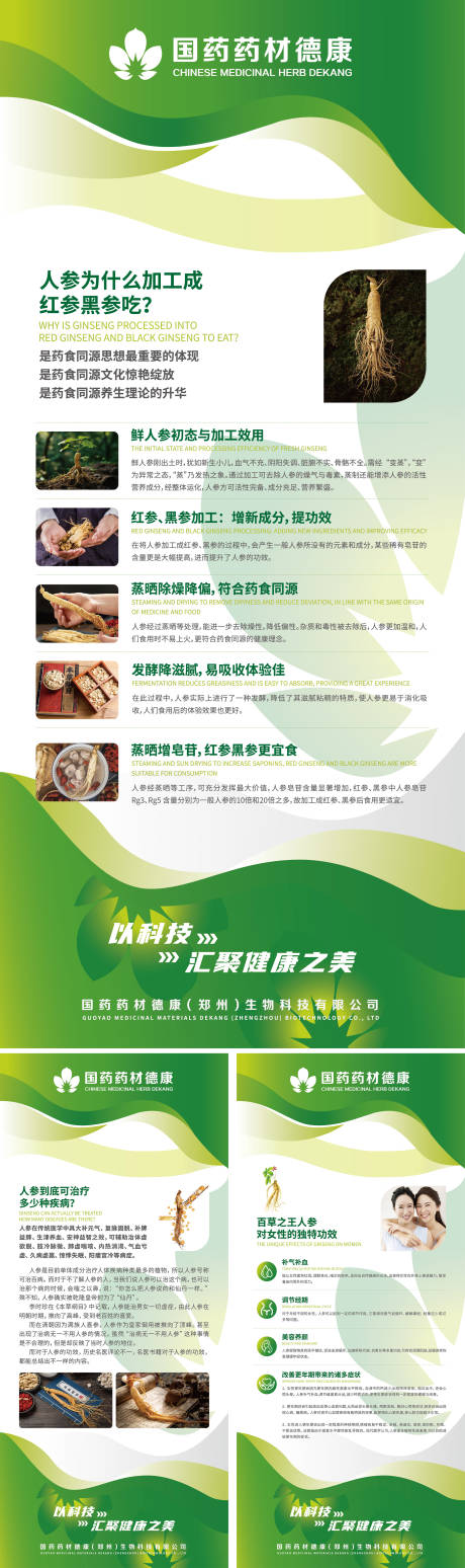 源文件下载【人参养生文化展架】编号：69780029282926861