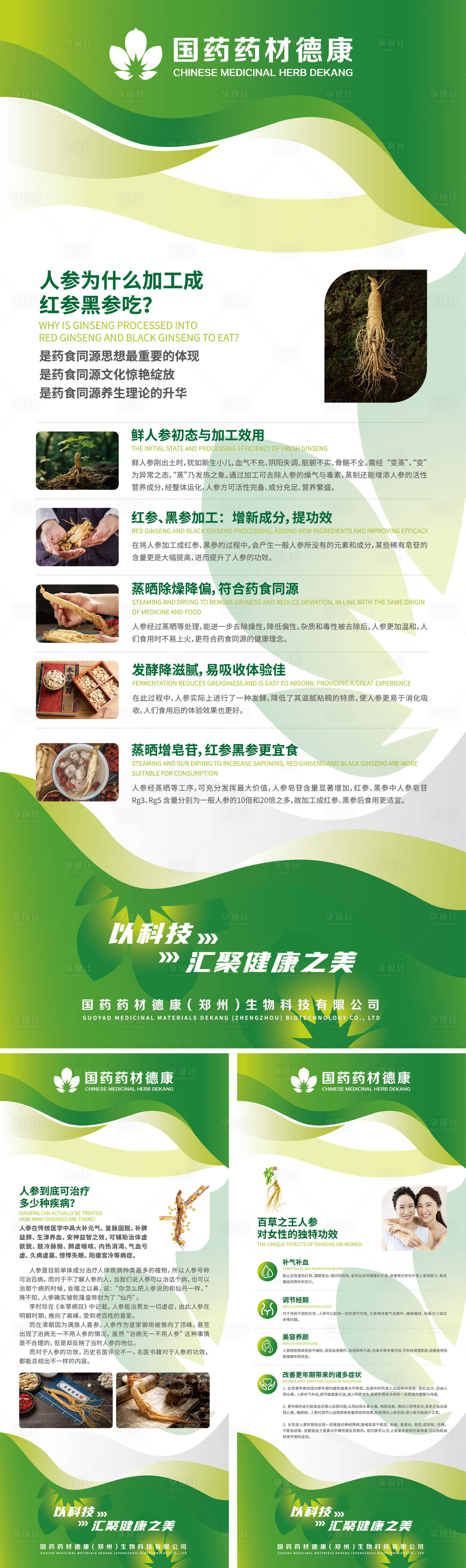 源文件下载【享设计】搜索编号：69780029282926861【人参养生文化展架】