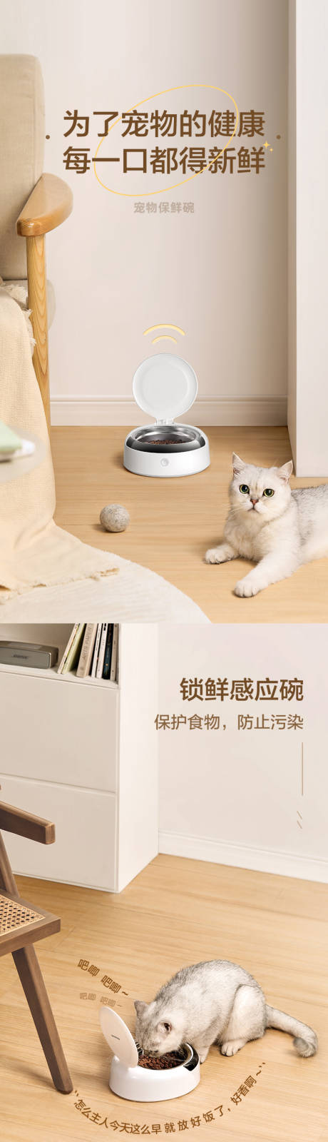宠物保鲜碗详情页