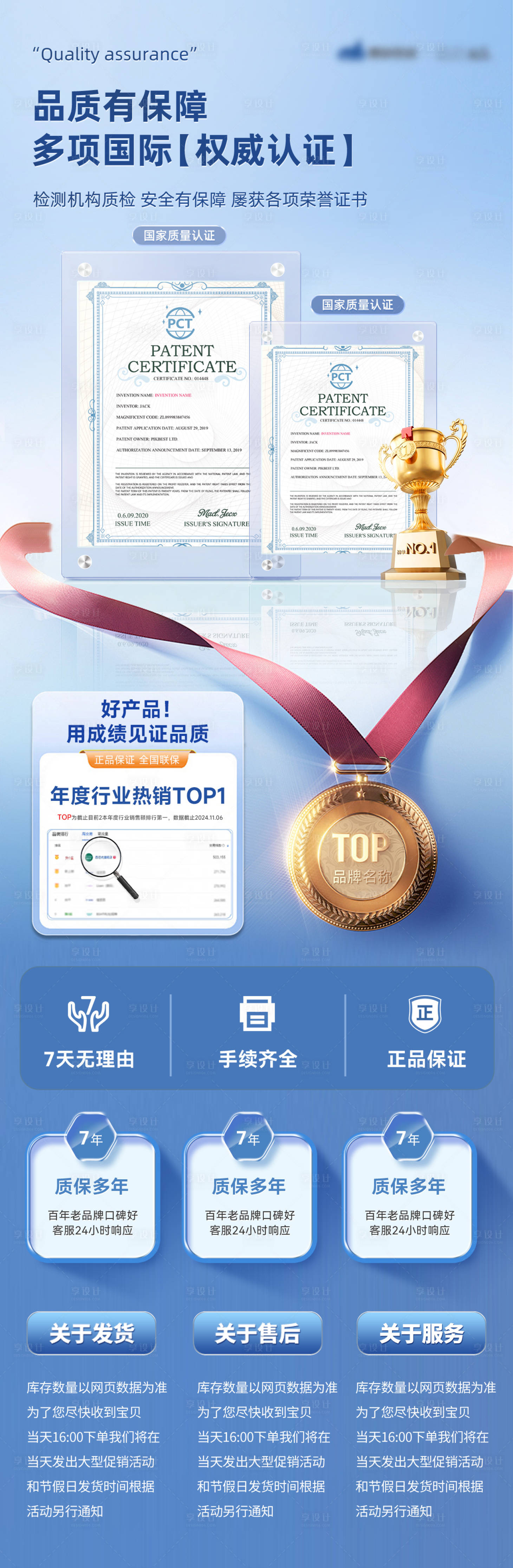 源文件下载【医美奖杯奖牌荣誉证书口碑专家海报】编号：40440029842507584