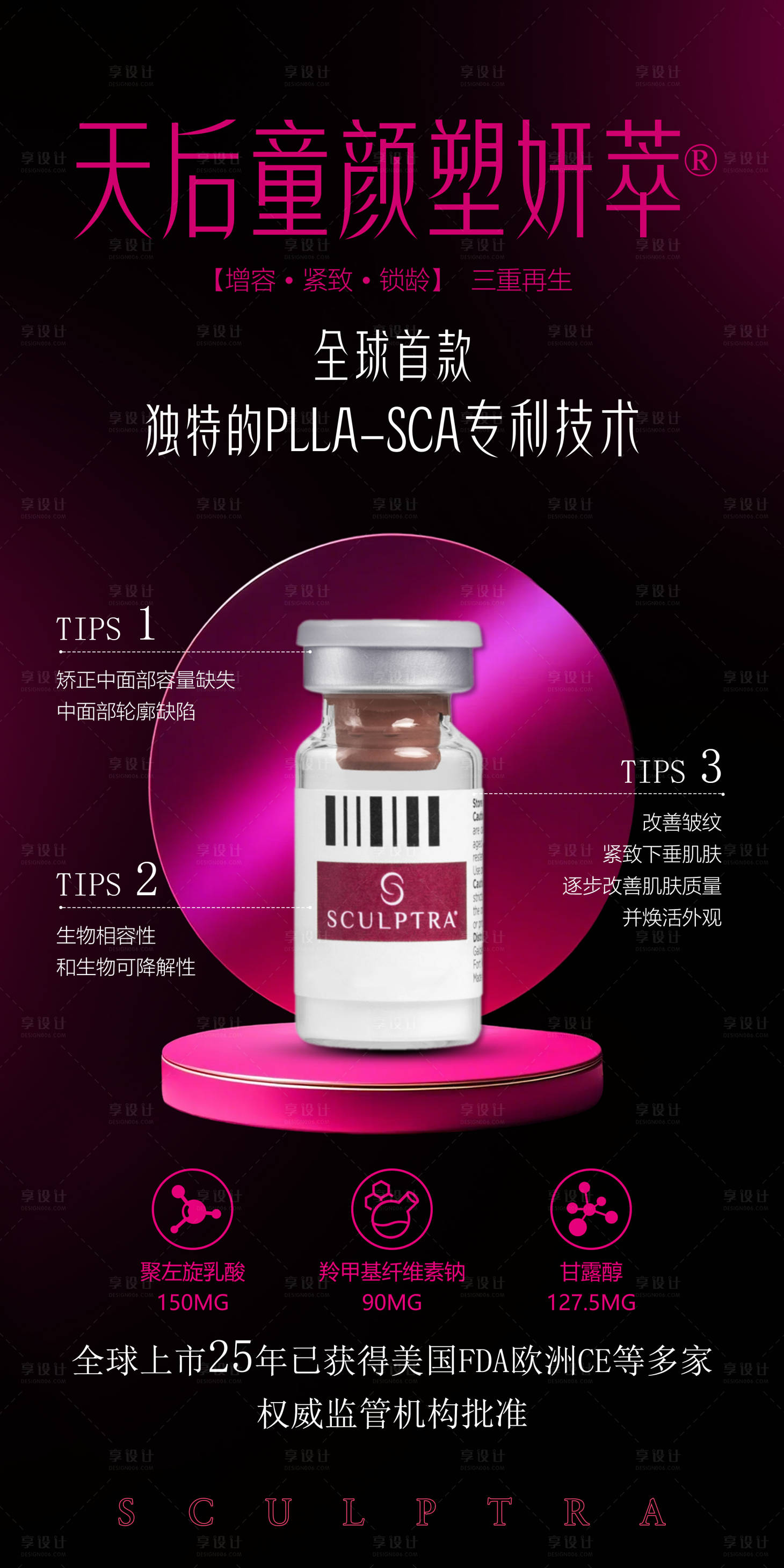 源文件下载【医美塑妍萃产品宣传海报】编号：66820029539289105