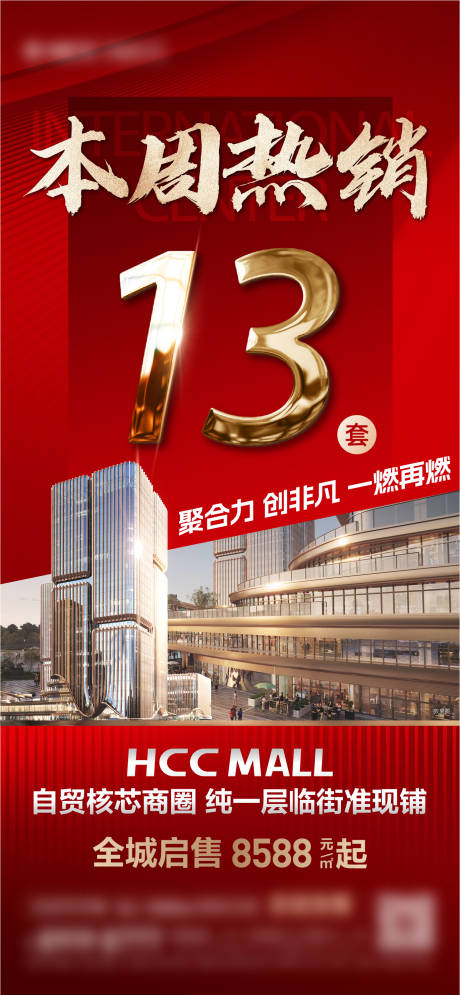 源文件下载【地产热销大字海报】编号：84520029651511568