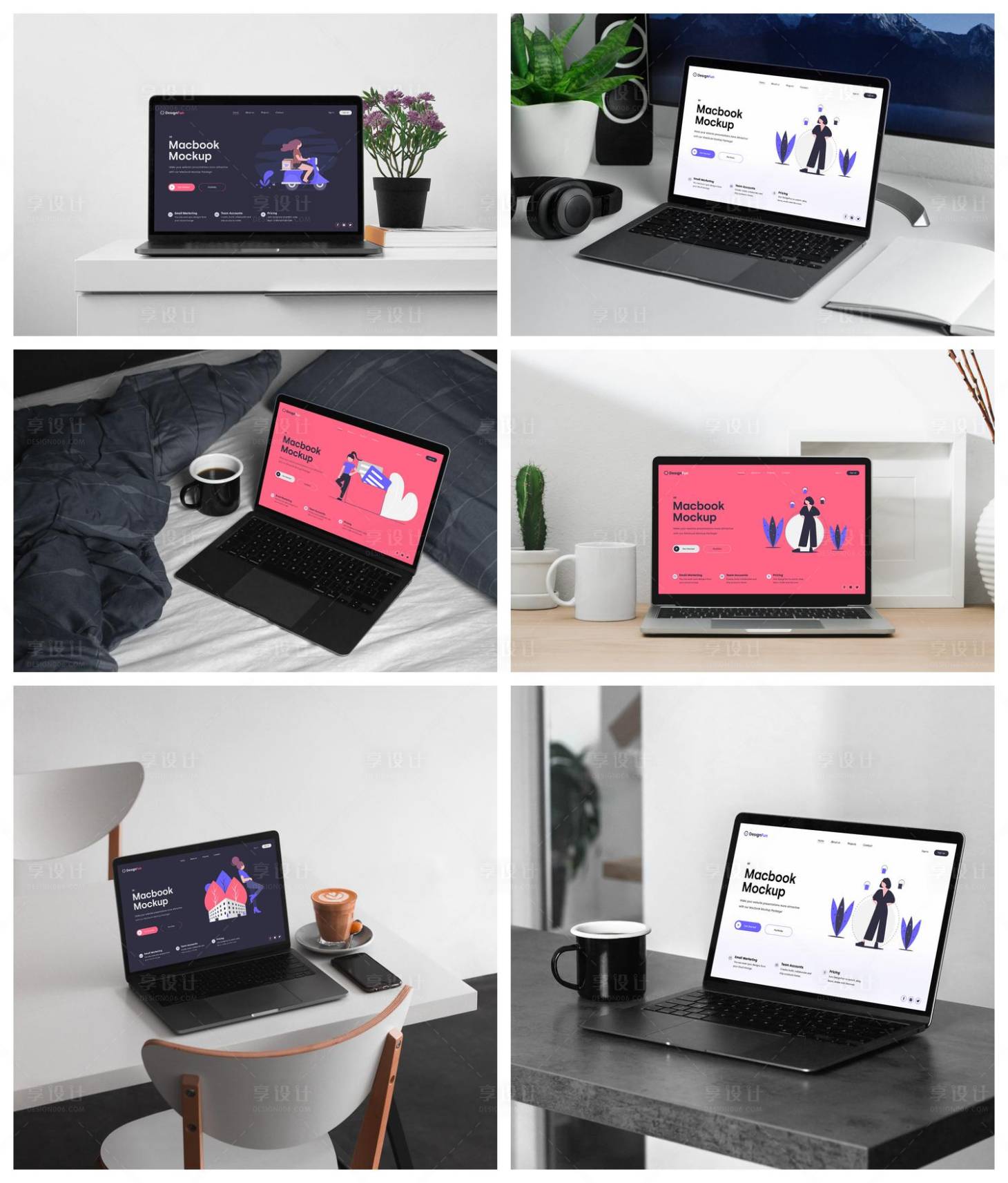 源文件下载【享设计】搜索编号：63790029730014211【UI电脑样机】