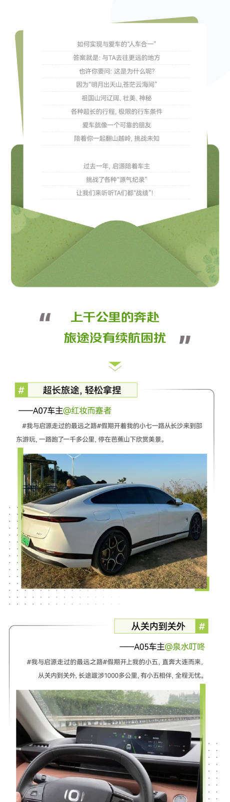 车主群像长图海报