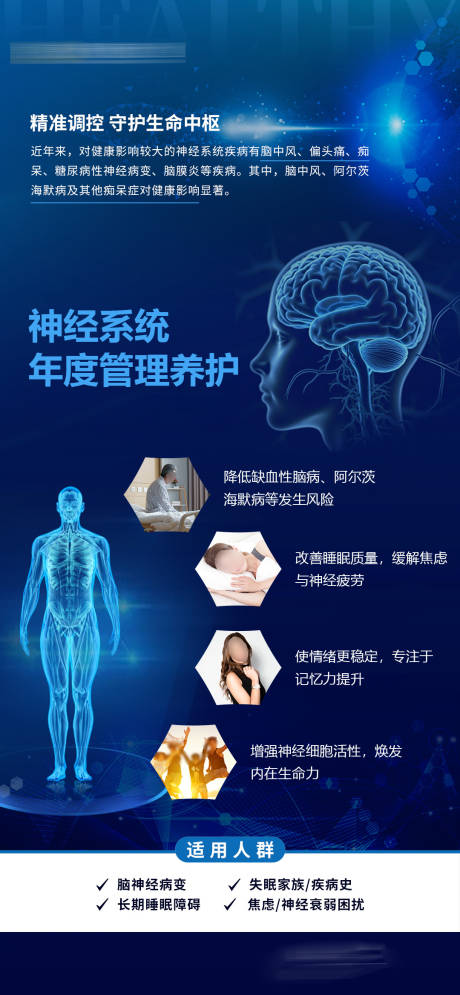 源文件下载【神经系统海报】编号：20290029489611292