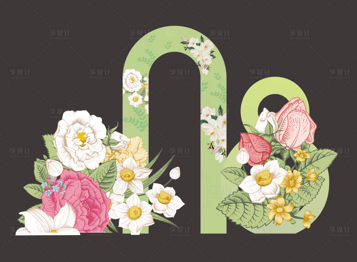 源文件下載【享設(shè)計】搜索編號：93450029416241090【春季插畫活動美陳 】