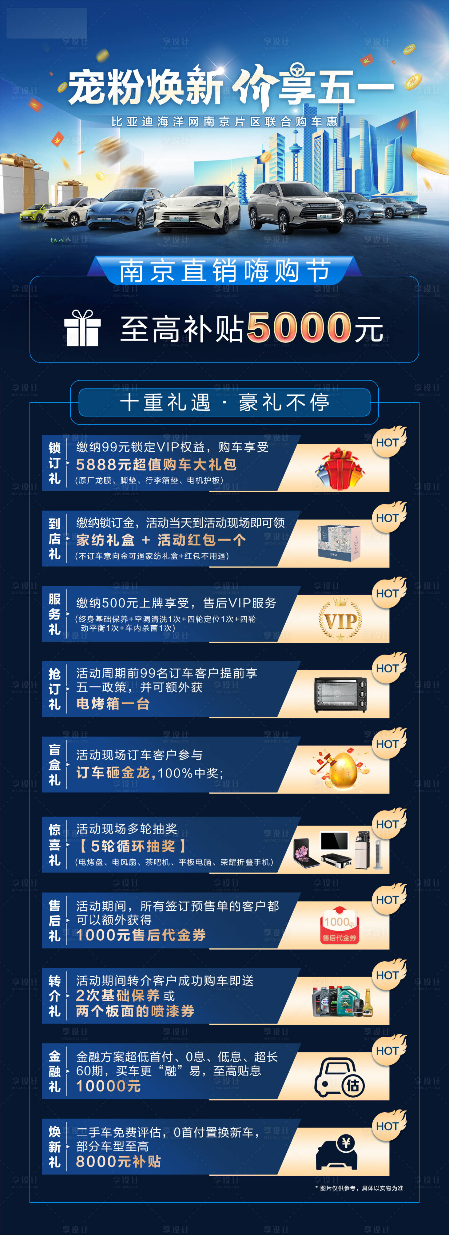 源文件下載【享設計】搜索編號：65390029694425500【汽車51政策十重禮長圖】