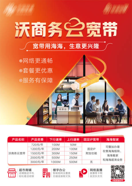 源文件下载【享设计】搜索编号：29820029712062727【商务宽带海报】