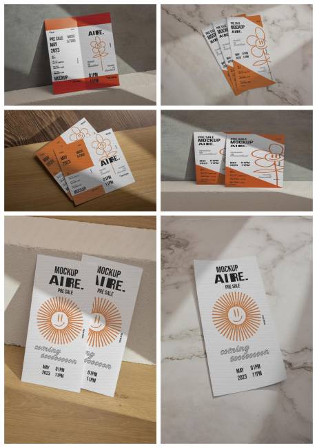 源文件下载【享设计】搜索编号：67440029354723729【卡片折页样机】