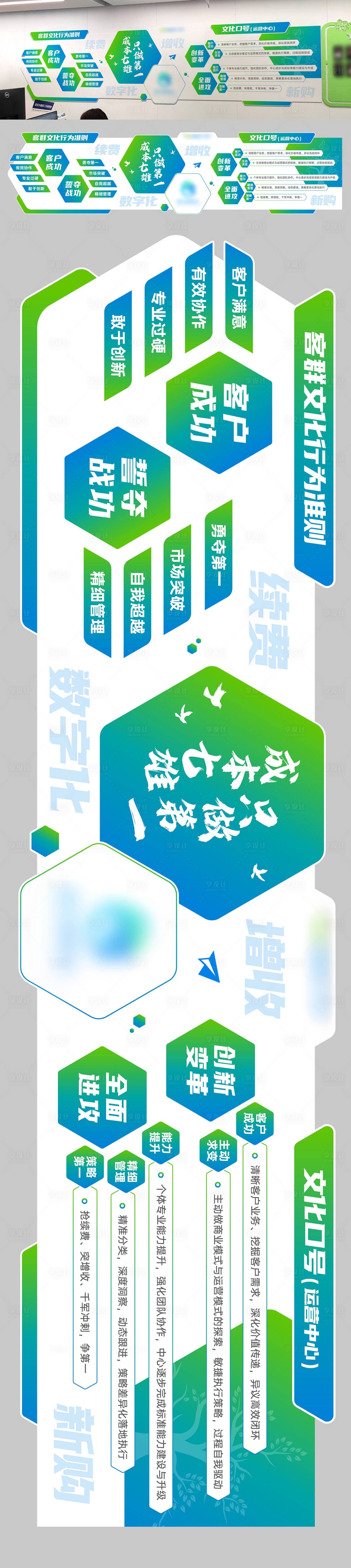 源文件下载【享设计】搜索编号：54090029614749332【办公区品牌文化宣传墙背景板】