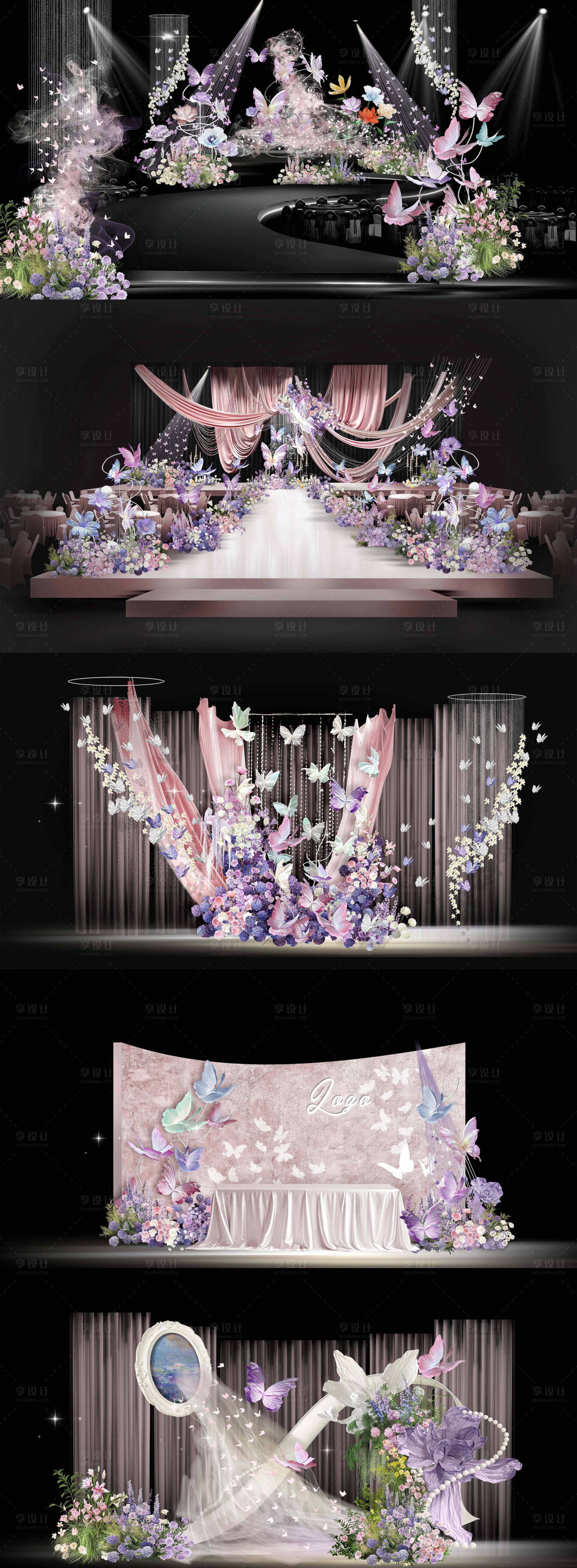 源文件下载【享设计】搜索编号：76790029846494782【婚礼仪式区】