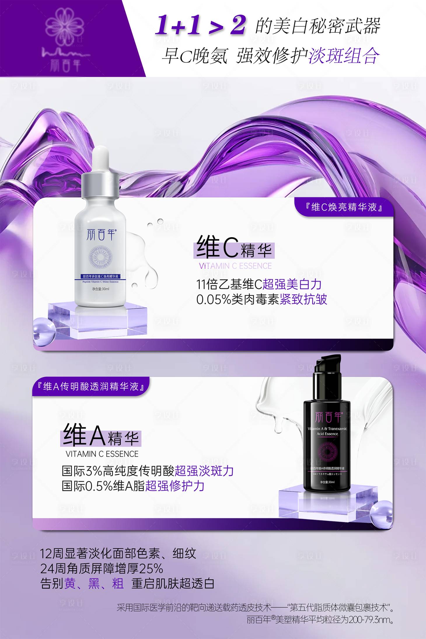 源文件下载【享设计】搜索编号：37740029726906890【医美护肤海报】
