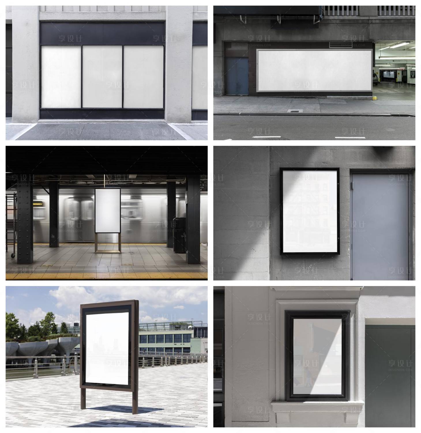 源文件下载【享设计】搜索编号：43310029145499226【店招导视牌海报立牌样机】