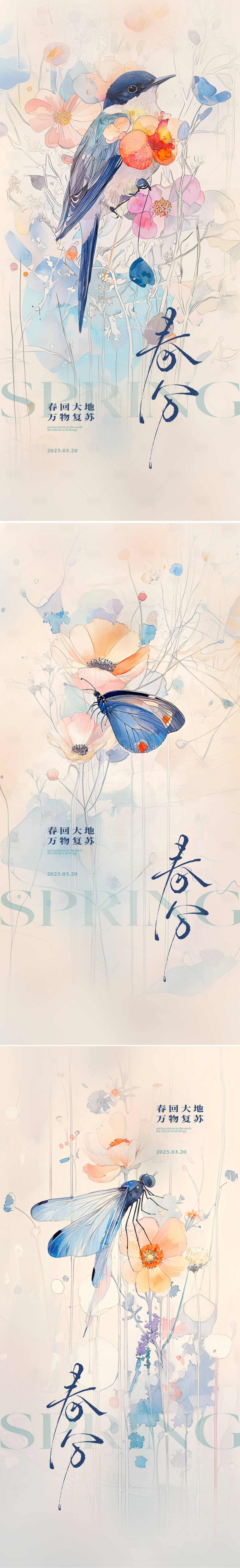源文件下載【手繪插畫春分節(jié)氣系列海報(bào)】編號(hào)：25320029550614536