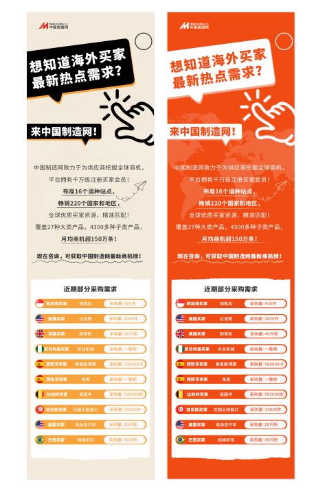 商业制造业焦点长图海报