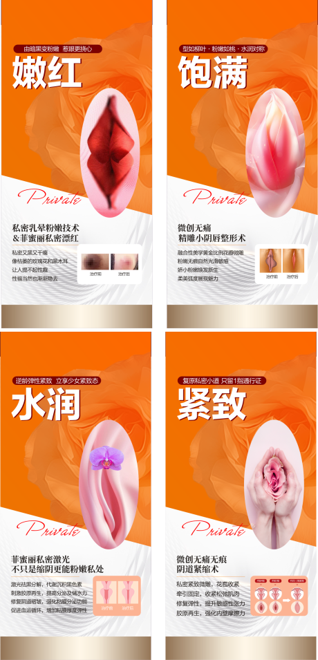 源文件下载【私密整形海报】编号：55100029655972430