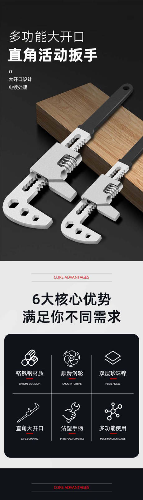 源文件下载【扳手详情页】编号：66590029230114651