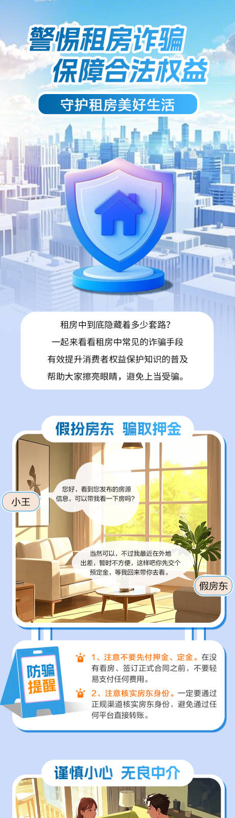 源文件下载【租房安全长图】编号：65090029787433231