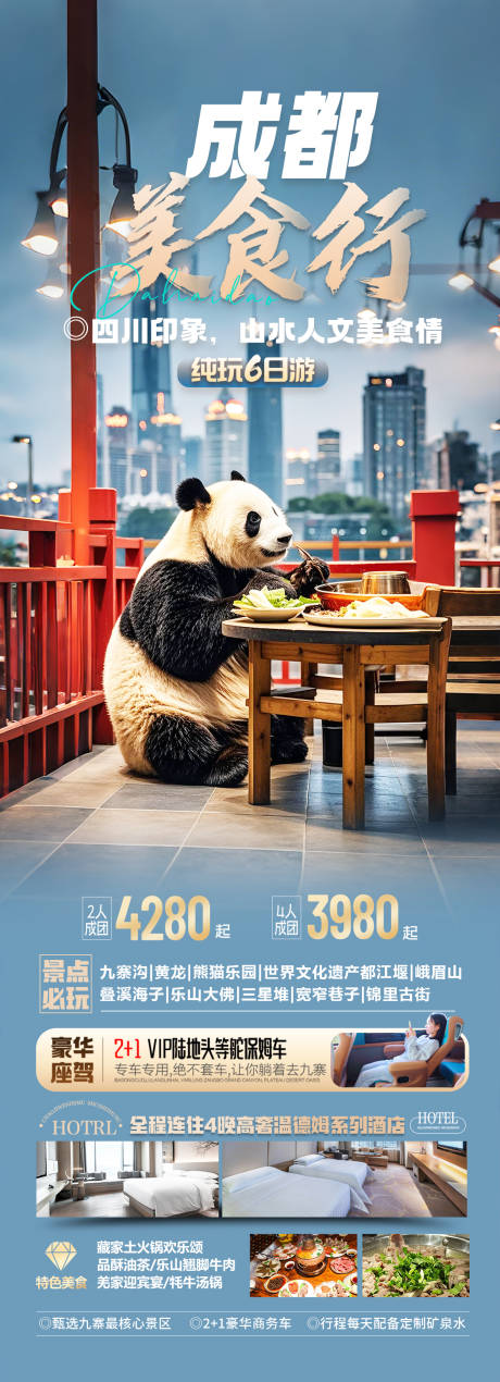 源文件下载【四川成都美食旅游海报】编号：10500029833162453