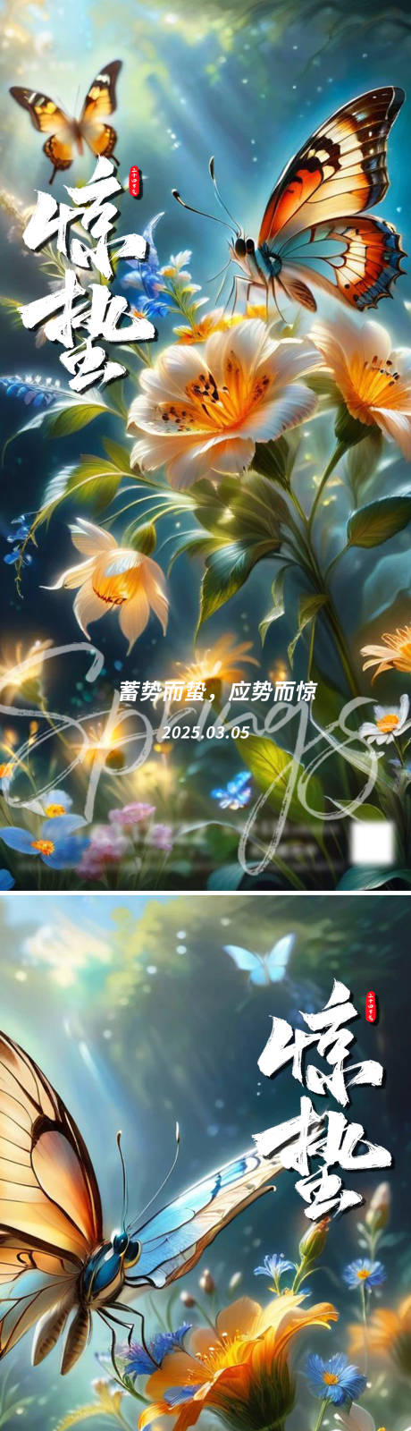 源文件下载【惊蛰节气海报】编号：22900029108098521