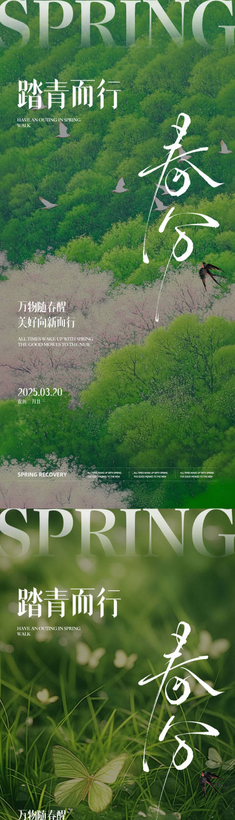 源文件下载【春分节气海报】编号：50090029461426670