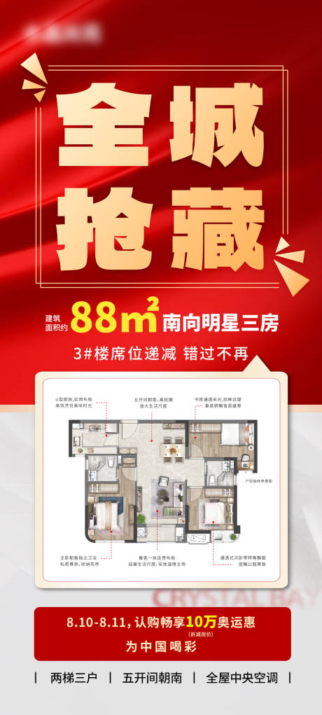 房地产户型海报