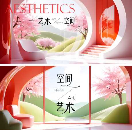 源文件下载【高端空间艺术家居美学场景主画面】编号：22110029619322262