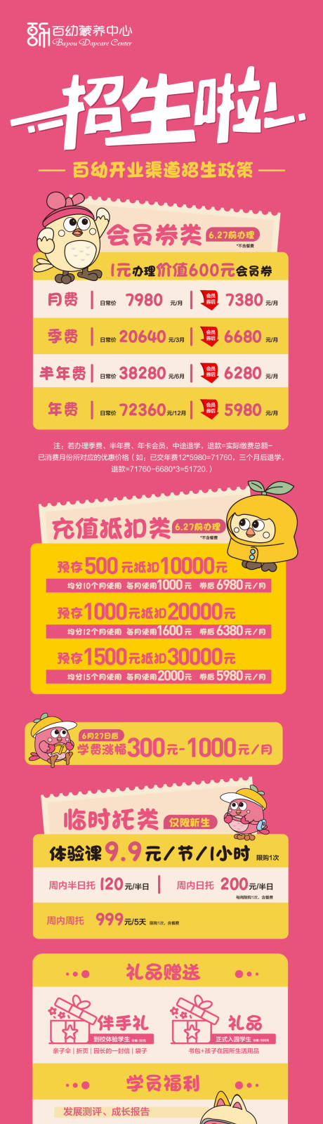 源文件下载【少儿早教招生政策长图海报】编号：95070029337061995
