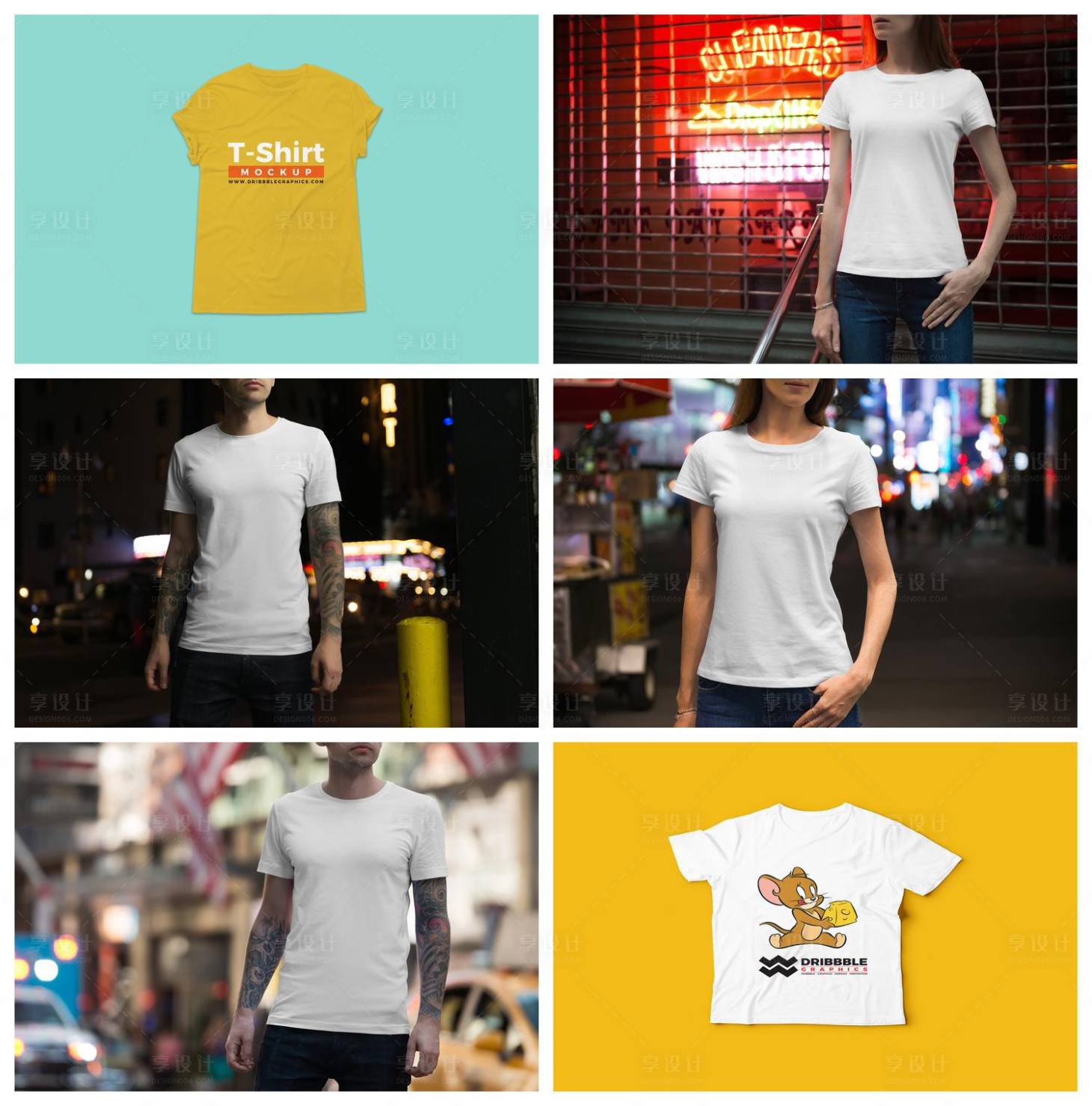 源文件下載【享設計】搜索編號：93430029124213876【服飾短袖簡約字母樣機】