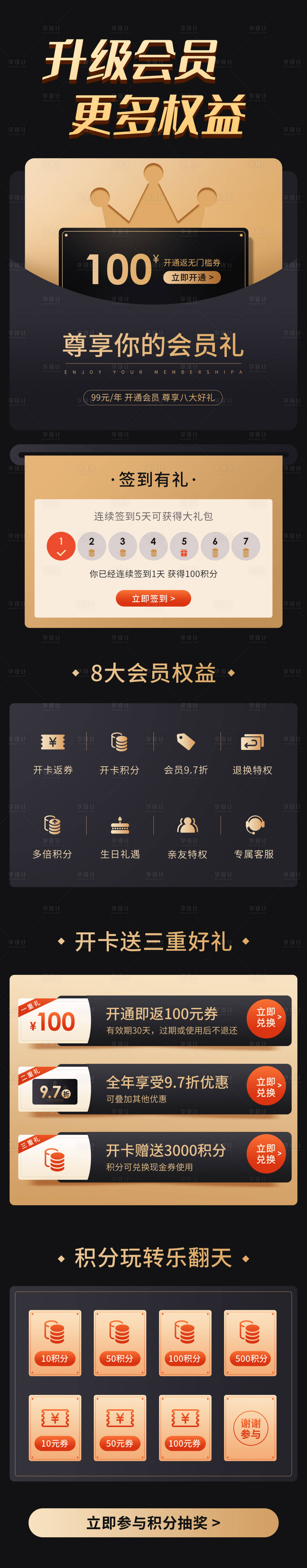 源文件下载【会员卡权益卡储值卡充值卡卡片】编号：33230029647484642
