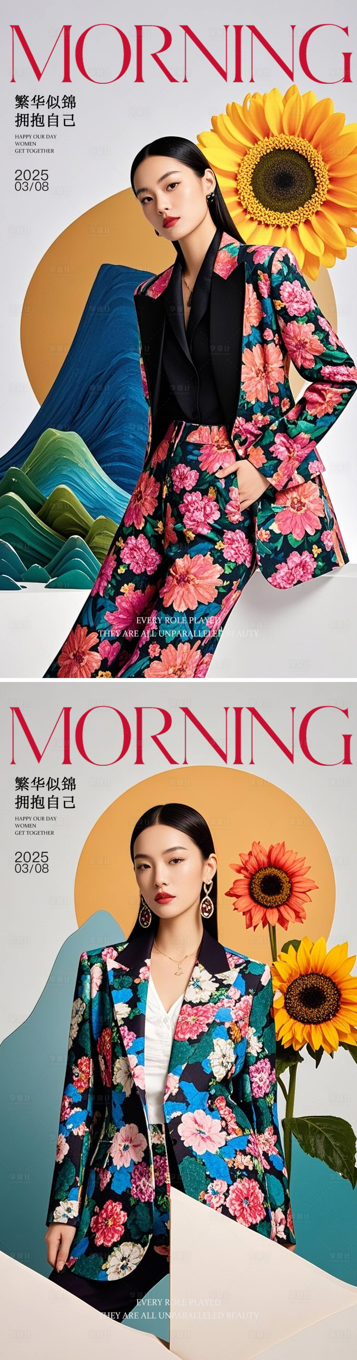 源文件下载【春季潮流早安晨图系列海报】编号：43390029271123483