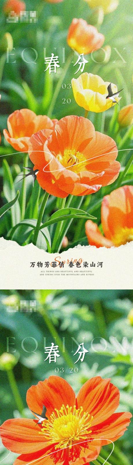 源文件下載【享設(shè)計】搜索編號：11510029353079323【春分海報】