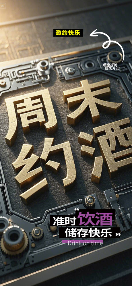 源文件下载【享设计】搜索编号：25760029845304260【周末约酒】