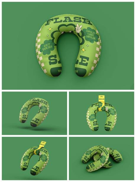 源文件下载【享设计】搜索编号：60950029531066078【抱枕枕头样机】