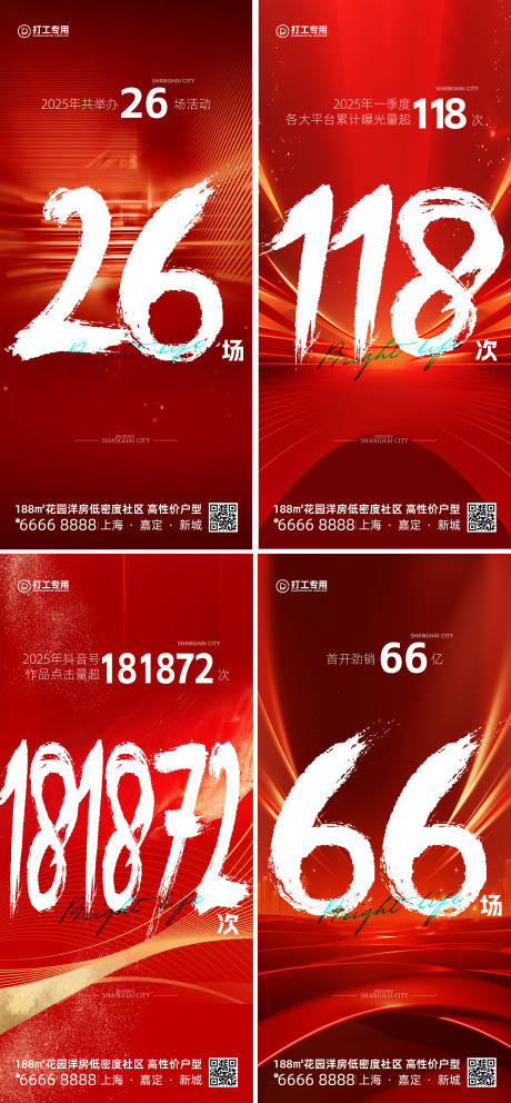 源文件下载【享设计】搜索编号：95400029635936076【地产热销数字系列海报】