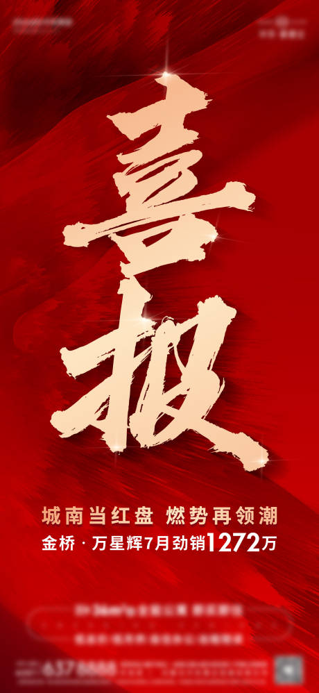 源文件下載【喜報海報】編號：53060029640501437