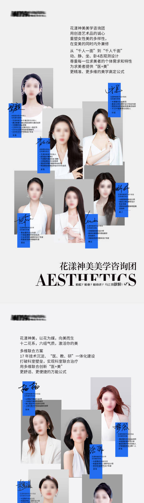 专家团队/美学设计师团