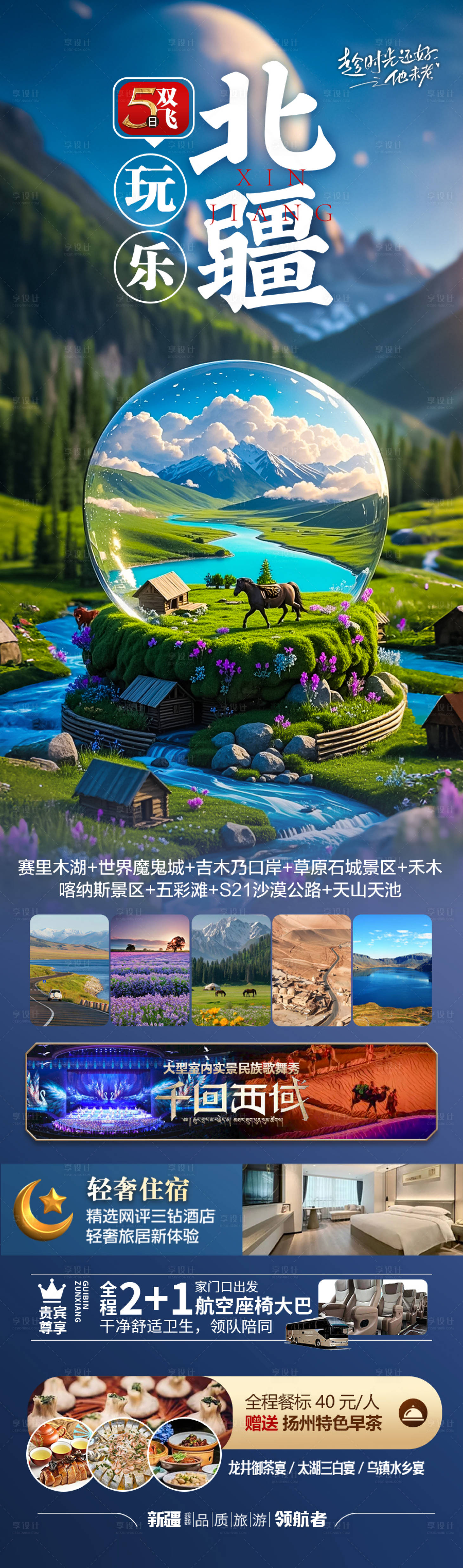 源文件下载【新疆旅游海报】编号：21540029403041778