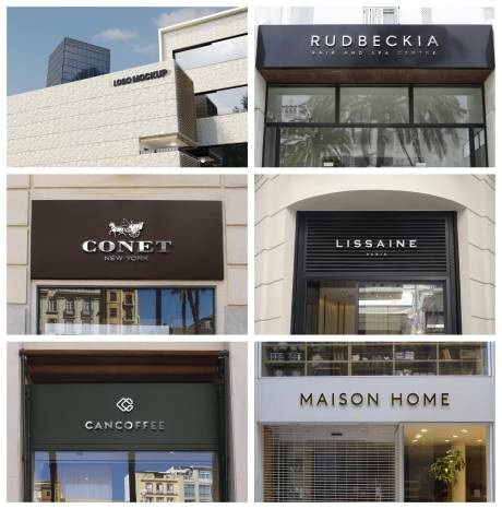 源文件下载【享设计】搜索编号：69770029107196627【店招导视牌海报样机】