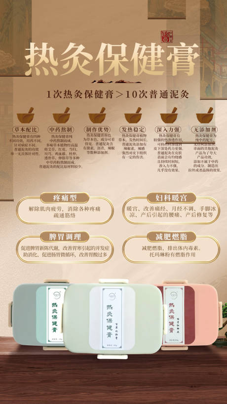 热灸保健膏