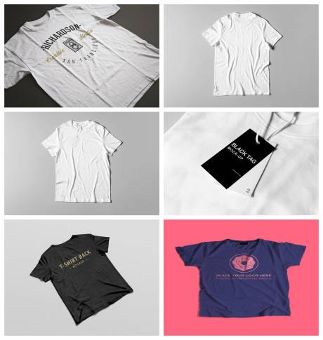 源文件下载【短袖服饰样机】编号：35710029473061192