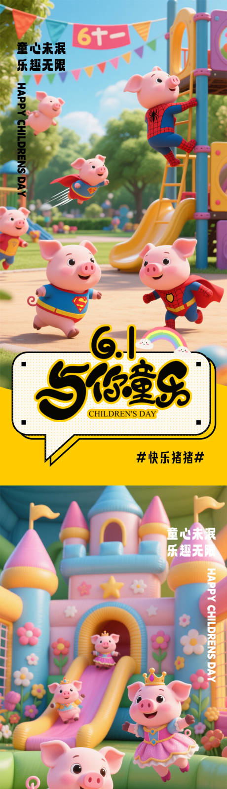 源文件下载【享设计】搜索编号：54130030492951302【六一儿童节】