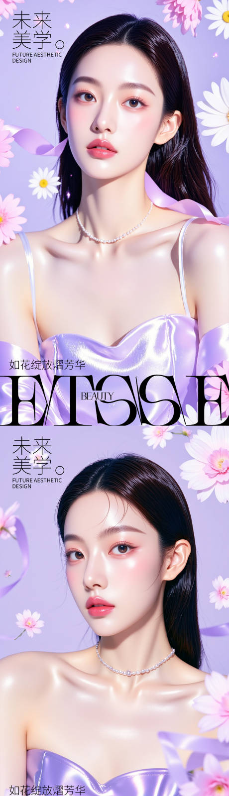 源文件下载【享设计】搜索编号：62420030446074848【医美活动人物系列海报】