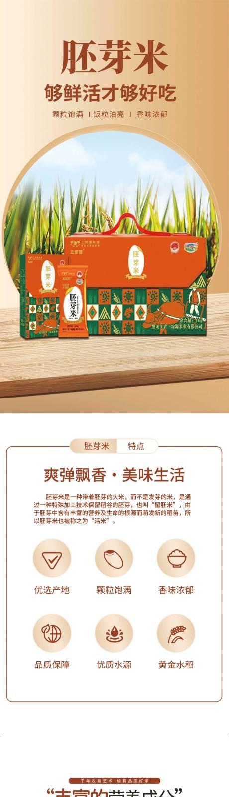 源文件下载【享设计】搜索编号：82640030134199880【东北胚芽米详情页】